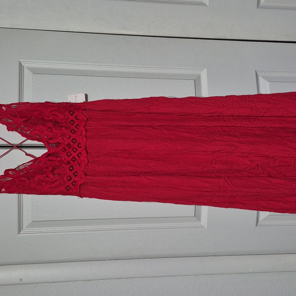 NWT Free People Adella Maxi slip dress, Medium